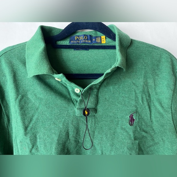 Polo by Ralph Lauren Green Men's Shirt size Medium - Picture 2 of 5